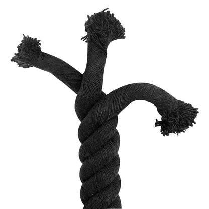 Rope Black 6 x 6 x 1000 cm Cotton