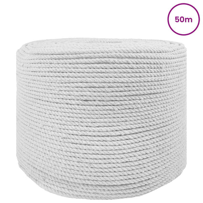 Rope White 0.4 x 0.4 x 5000 cm Cotton