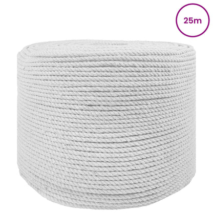 Rope White 0.6 x 0.6 x 2500 cm Cotton