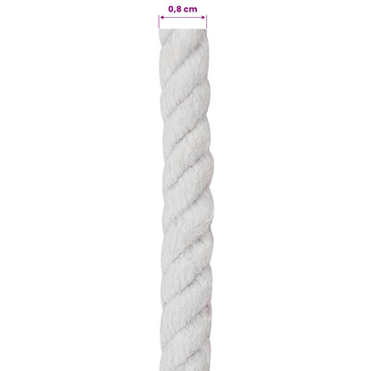 Rope White 0.8 x 0.8 x 50000 cm Cotton