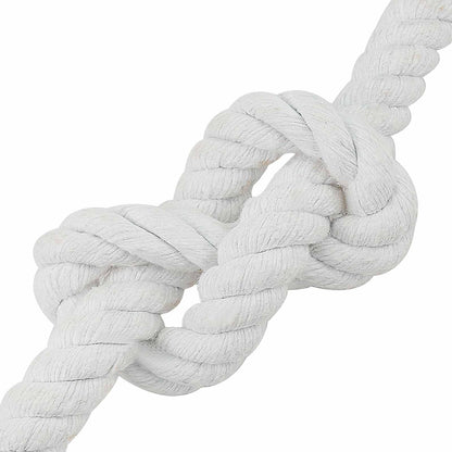 Rope White 2.4 x 2.4 x 2500 cm Cotton
