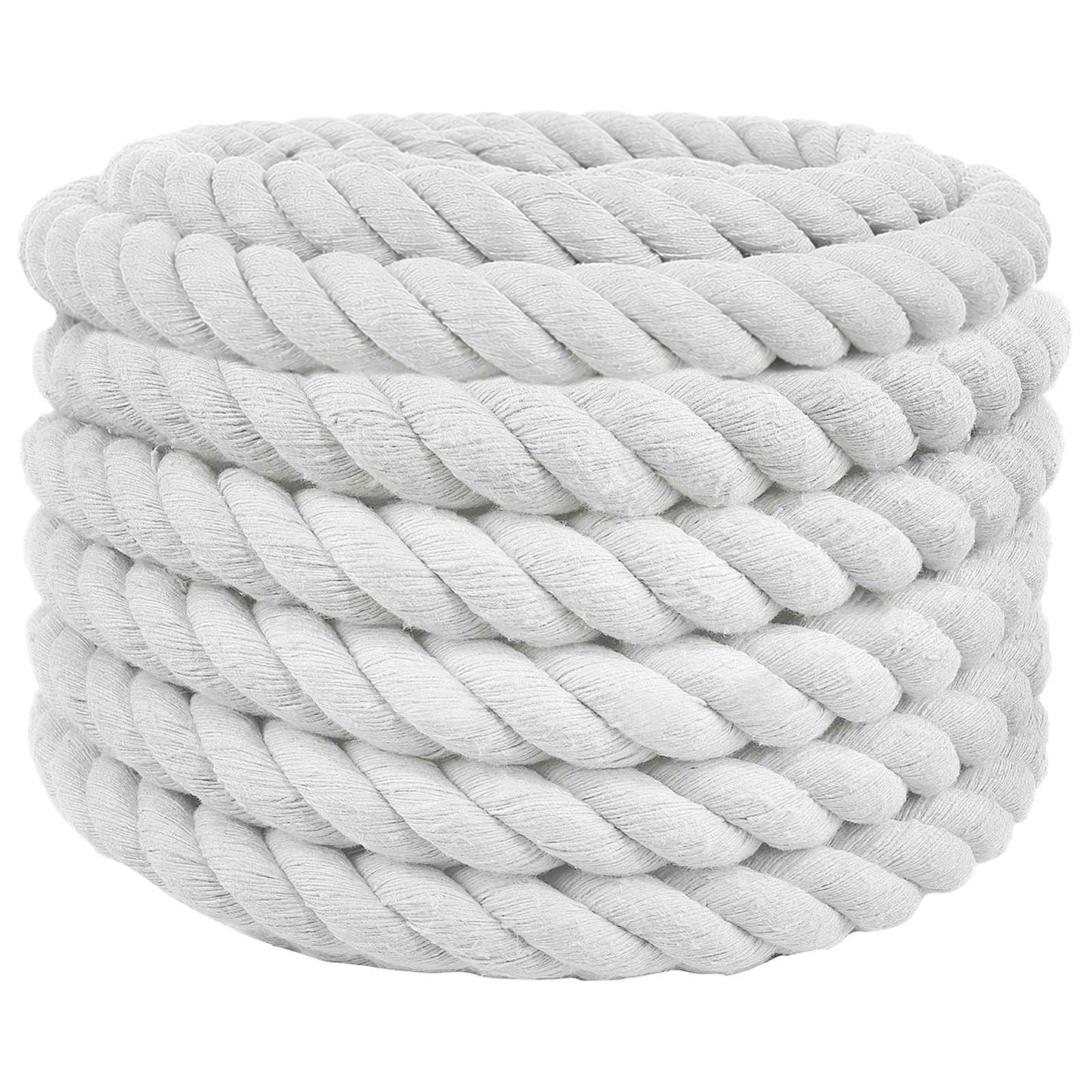 Rope White 3.6 x 3.6 x 2500 cm Cotton