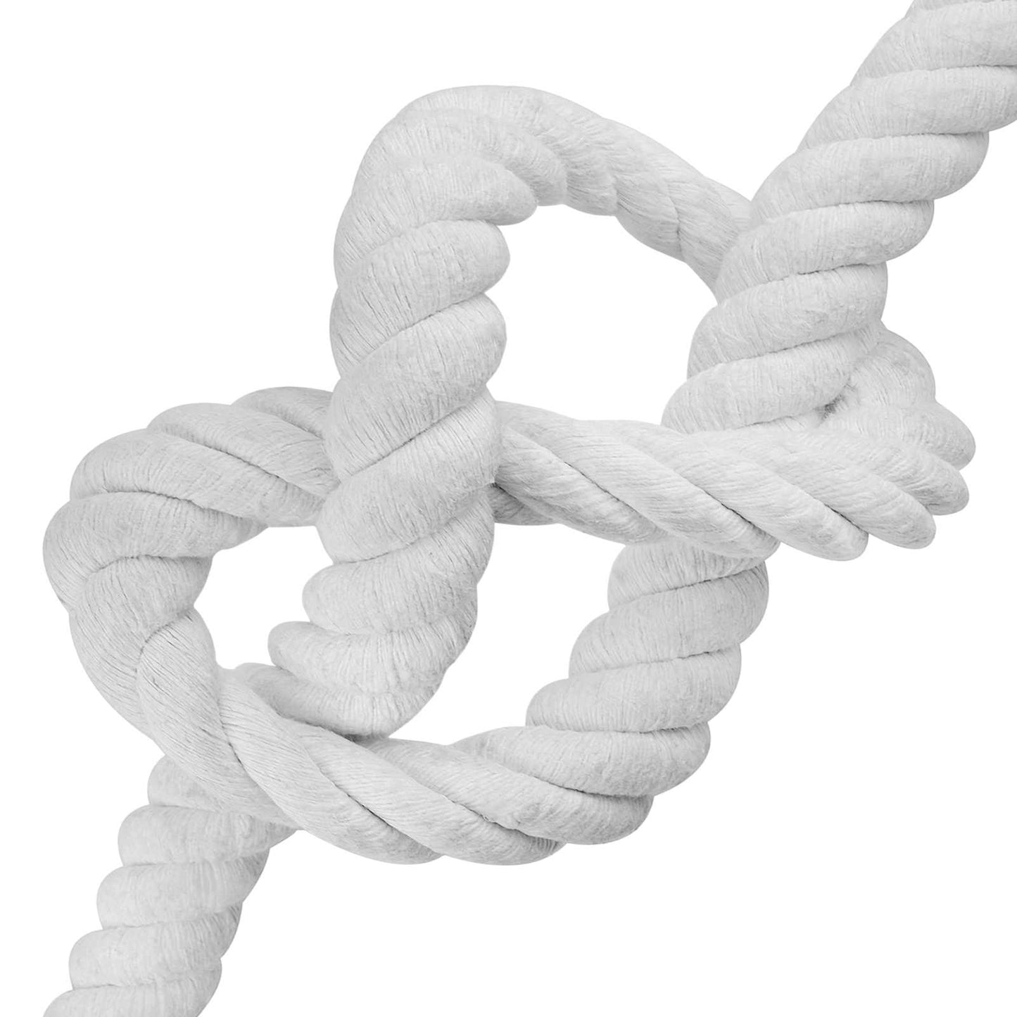 Rope White 5 x 5 x 500 cm Cotton