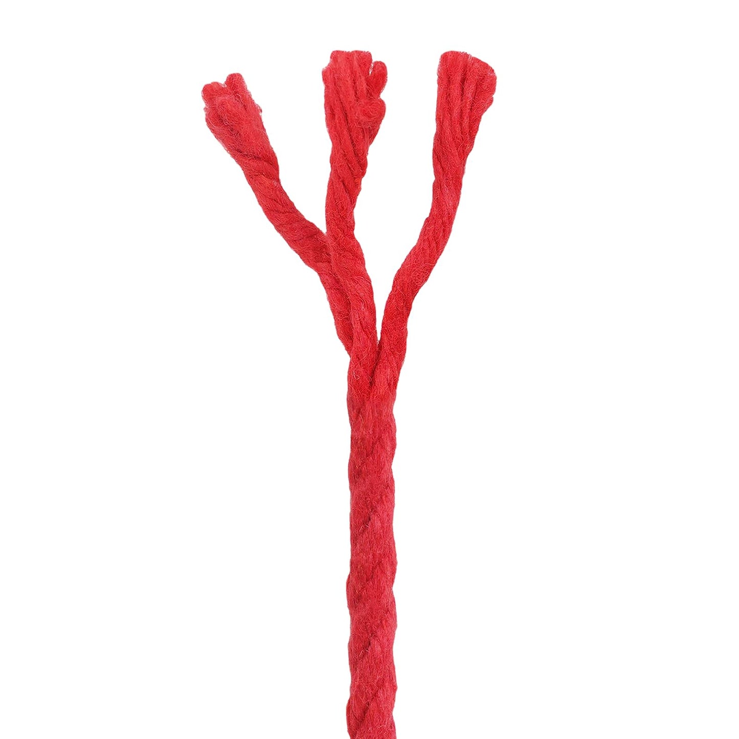 Rope 2 pcs Red Cotton