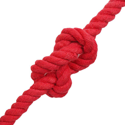 Rope Red 1.4 x 1.4 x 10000 cm Cotton