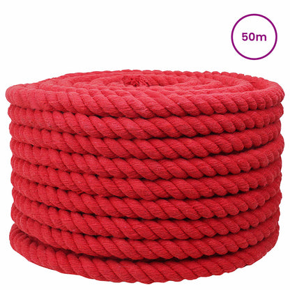 Rope Red 2.4 x 2.4 x 5000 cm Cotton