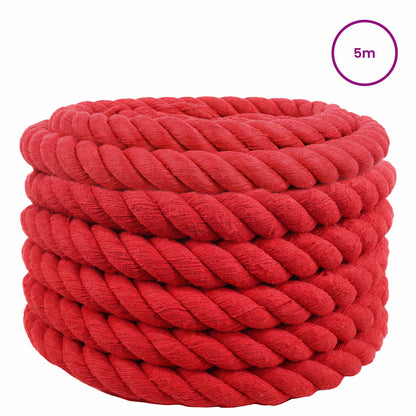Rope Red 3.6 x 3.6 x 500 cm Cotton