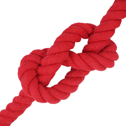 Rope Red 5 x 5 x 1000 cm Cotton