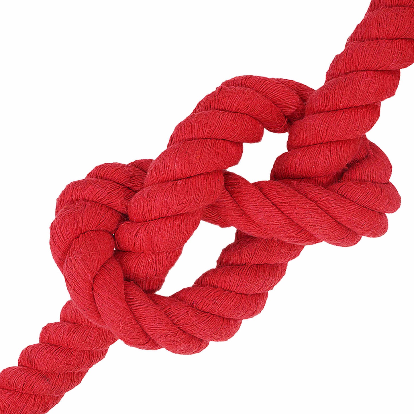 Rope Red 6 x 6 x 500 cm Cotton