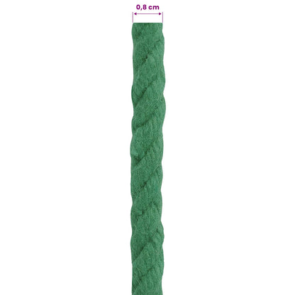 Rope Green 0.8 x 0.8 x 50000 cm Cotton