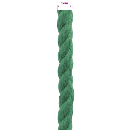 Rope Green 1 x 1 x 2500 cm Cotton