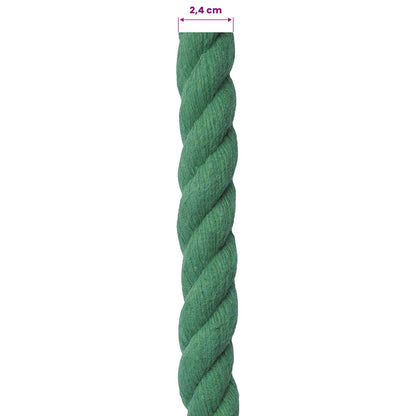 Rope Green 2.4 x 2.4 x 5000 cm Cotton