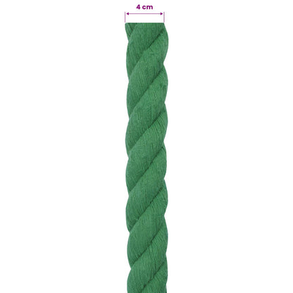 Rope Green 4 x 4 x 500 cm Cotton