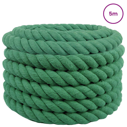 Rope Green 4 x 4 x 500 cm Cotton