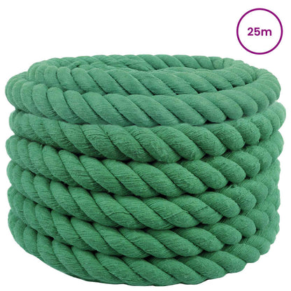 Rope Green 4 x 4 x 2500 cm Cotton