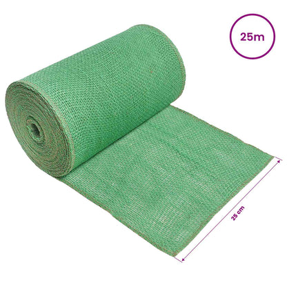 Jute Roll Green 25 x 2500 cm