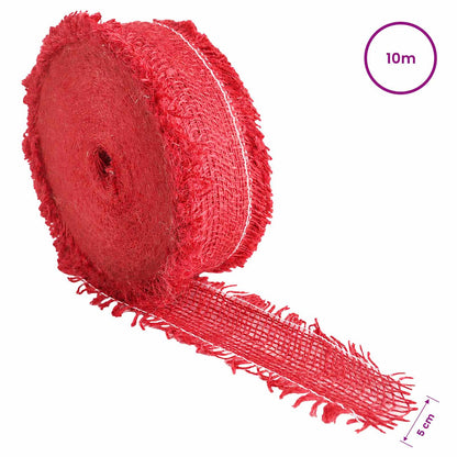 Jute Roll Red 5 x 1000 cm