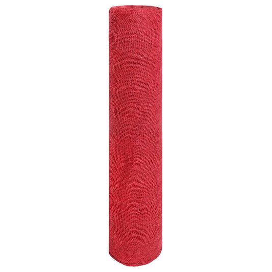 Jute Roll 160 x 2500 cm Red