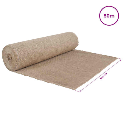 Jute Roll Natural 100 x 5000 cm