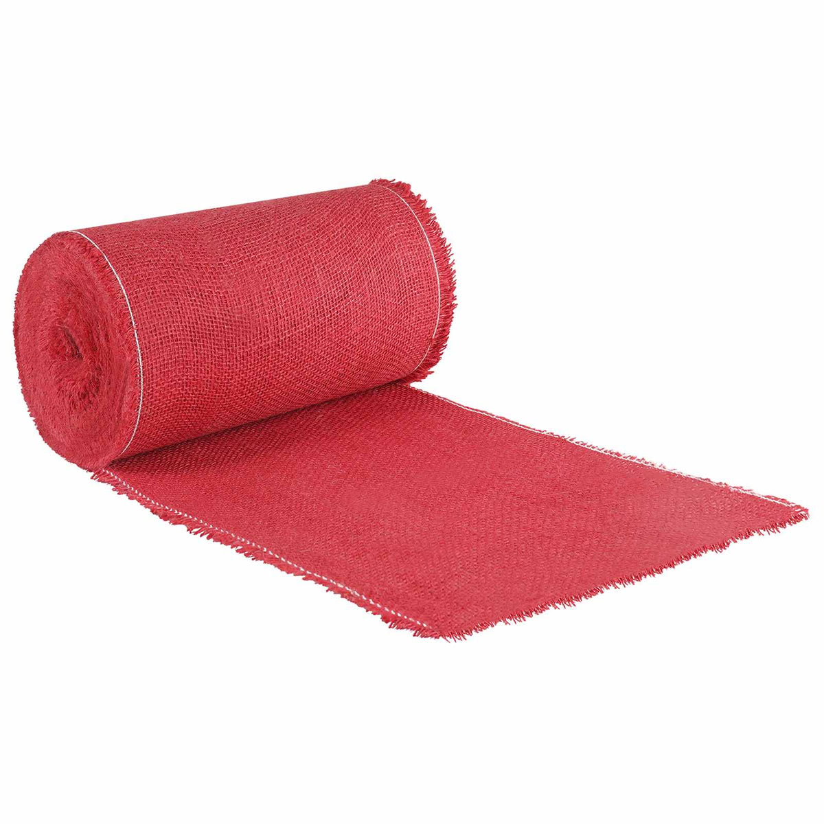 Jute Roll 25 x 2500 cm Red