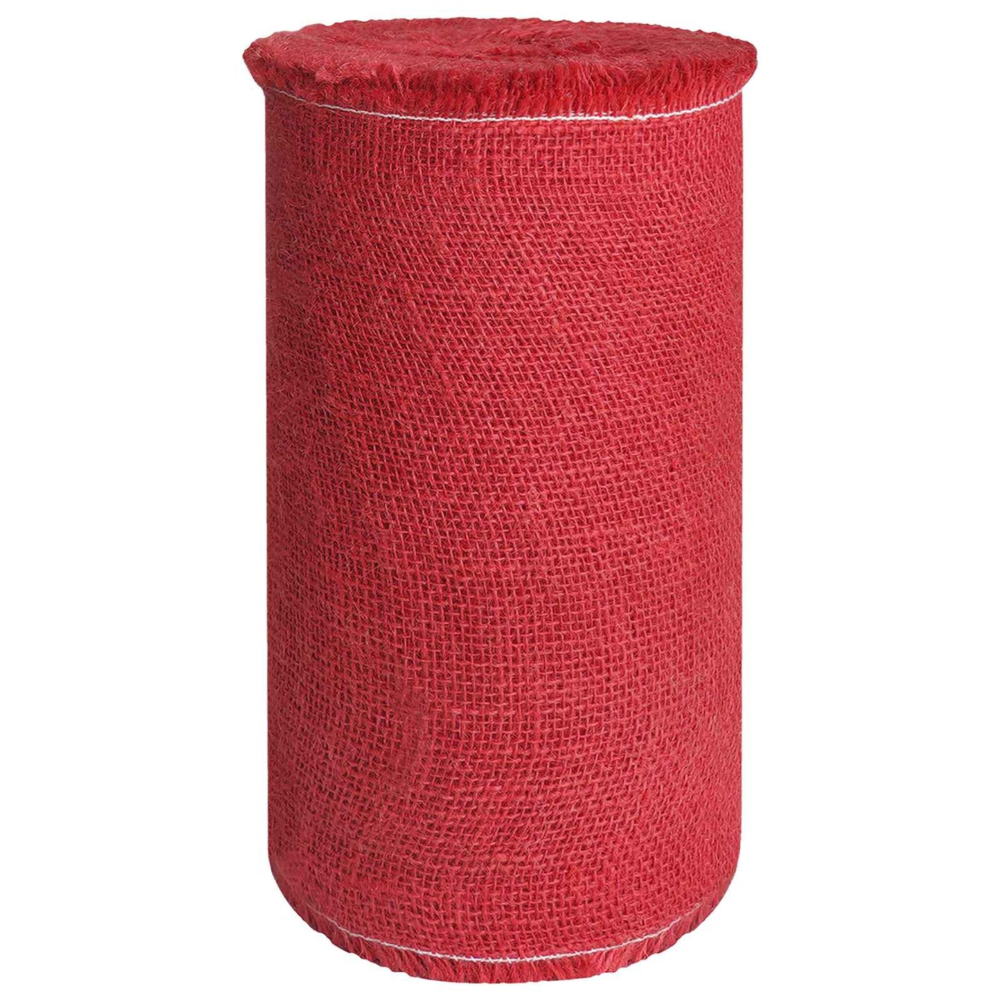 Jute Roll 25 x 10000 cm Red