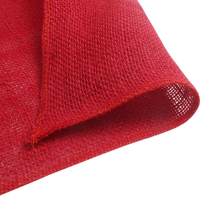 Jute Roll 100 x 500 cm Red