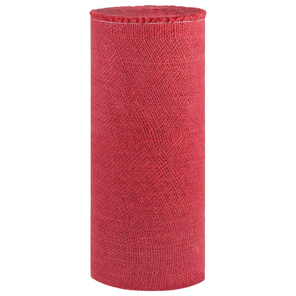 Jute Roll 160 x 2500 cm Red