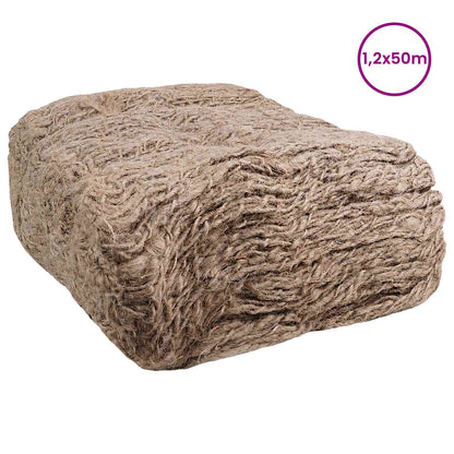 Jute Embankment Mat Natural 1.2 x 50 m 100% Tossa Jute