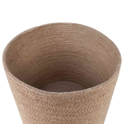 Plant Pot Set 2 pcs Natural Ø 28 x 28 cm 100% Tossa Jute