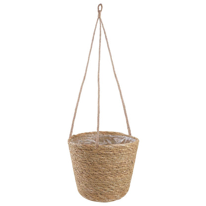 Seagrass Plant Baskets 3 pcs Natural Ø26 x 19 cm 100% Seagrass