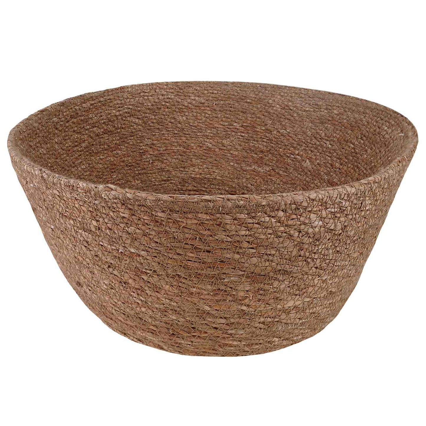 Plant Pot with Handles 2 pcs Natural Ø 32 x 32 cm 100% Seagrass