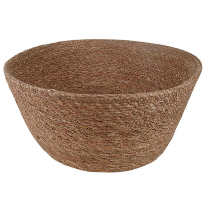 Plant Pot with Handles 2 pcs Natural Ø 45 x 36 cm 100% Seagrass