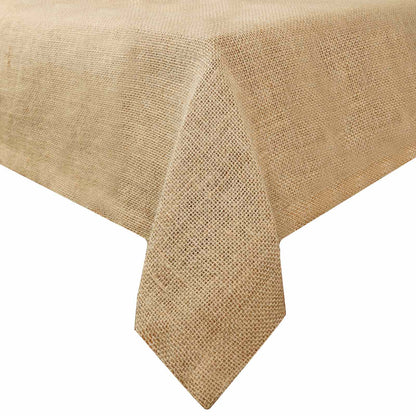 Jute Tablecloth Natural 140 x 300 cm 100% Tossa Jute