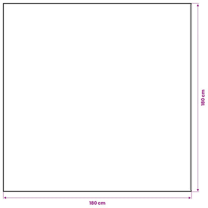 Jute Tablecloth Natural 180 x 180 cm 100% Tossa Jute
