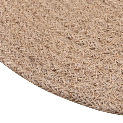 Jute Placemets 50 pcs Natural Ø 30 cm 100% Tossa Jute