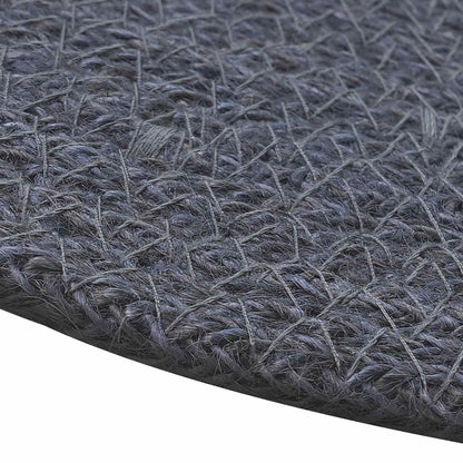 Jute Placemets 4 pcs Dark grey Ø 30 cm 100% Tossa Jute