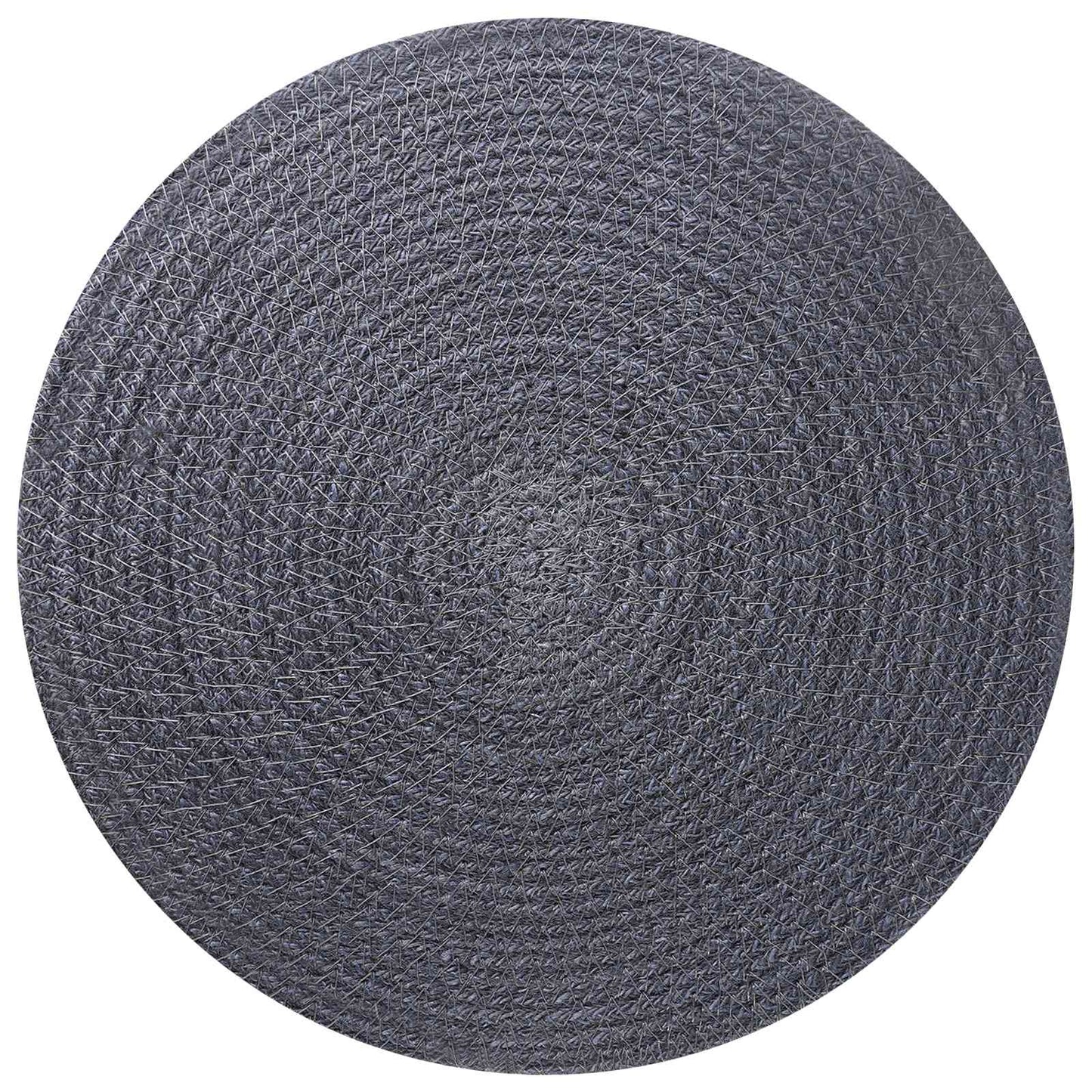 Jute Placemets 4 pcs Dark grey Ø 30 cm 100% Tossa Jute
