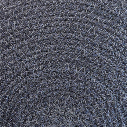 Jute Placemets 12 pcs Dark grey Ø 30 cm 100% Tossa Jute
