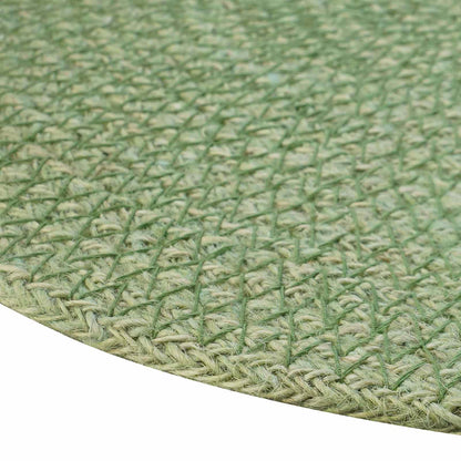 Jute Placemets 6 pcs Olive green Ø 30 cm 100% Tossa Jute
