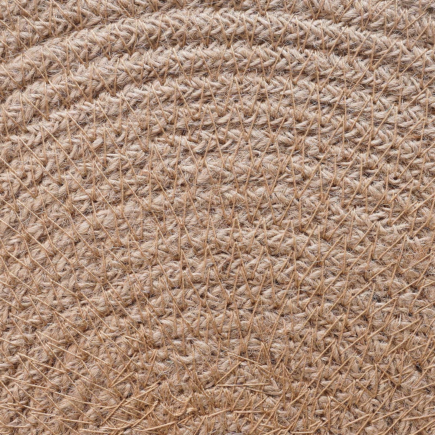 Jute Placemets 12 pcs Natural and White Ø 30 cm 100% Tossa Jute