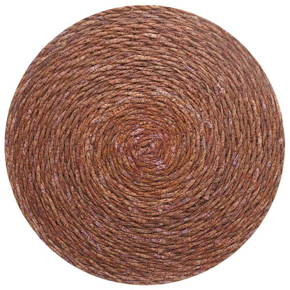 Seagrass Placemets 6 pcs Brown Ø 30 cm 100% Seagrass