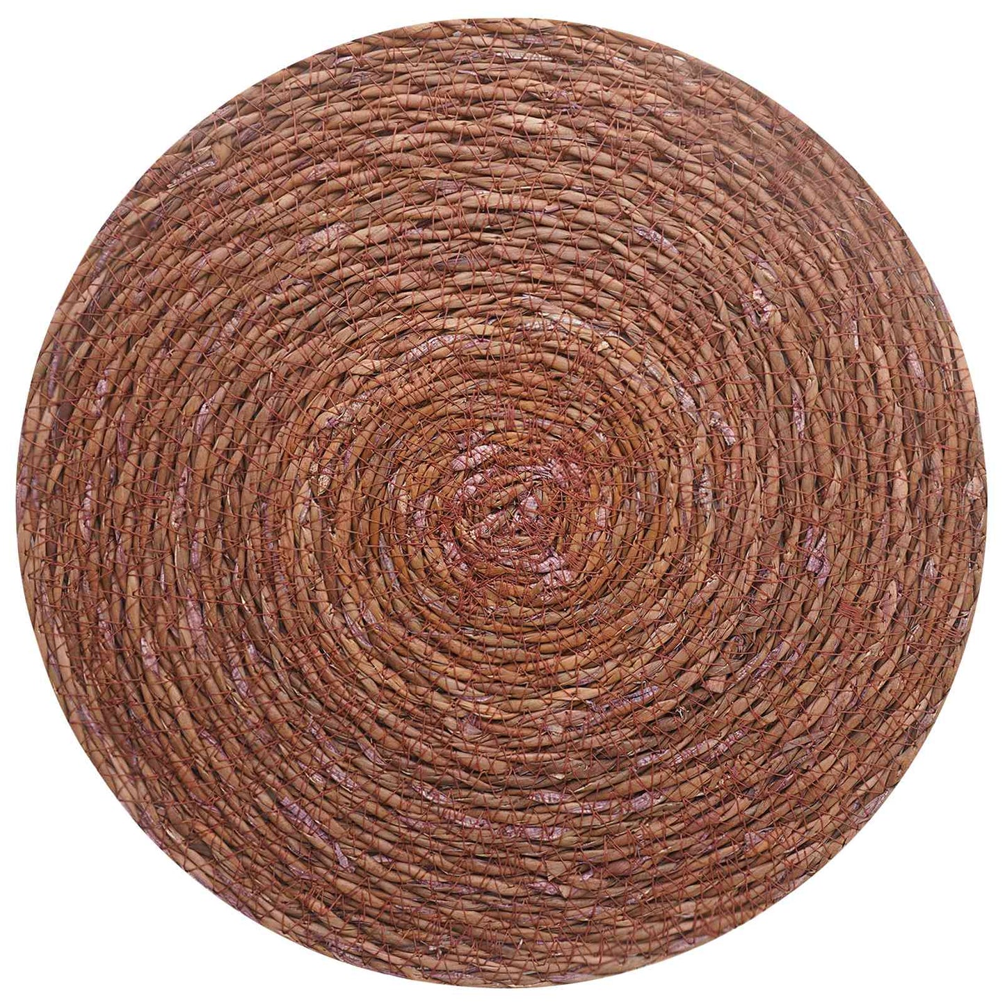 Seagrass Placemets 12 pcs Brown Ø 30 cm 100% Seagrass