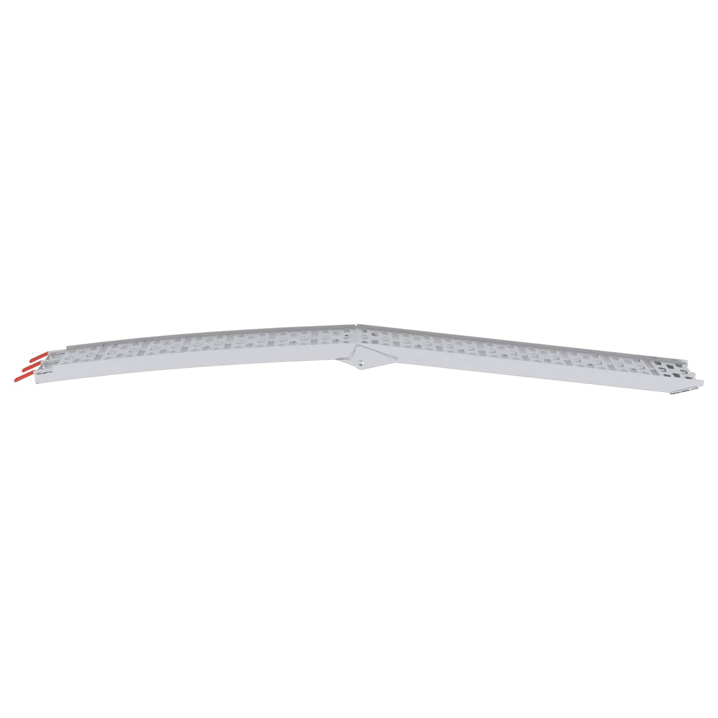Foldable Motorcycle Ramp 340 kg per ramp 2 pcs Silver Aluminium