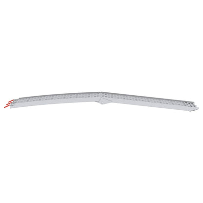 Foldable Motorcycle Ramp 340 kg per ramp 2 pcs Silver Aluminium