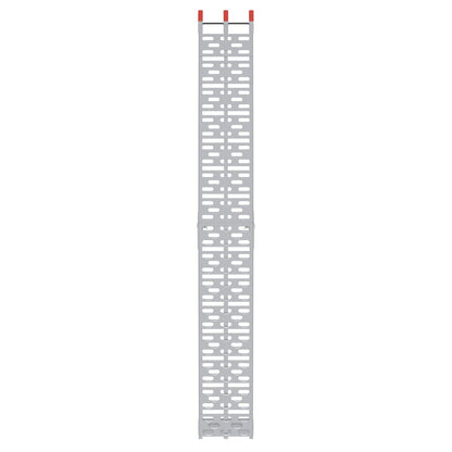 Foldable Motorcycle Ramp 340 kg per ramp 2 pcs Silver Aluminium