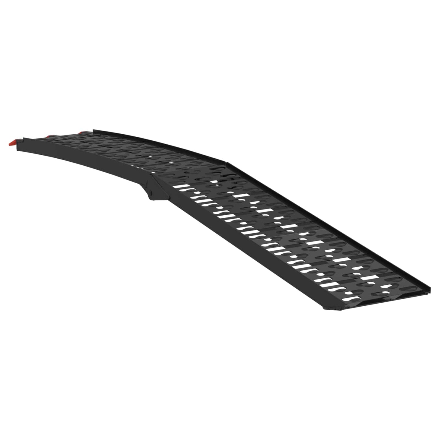 Foldable Motorcycle Ramp 340 kg per ramp 2 pcs Black