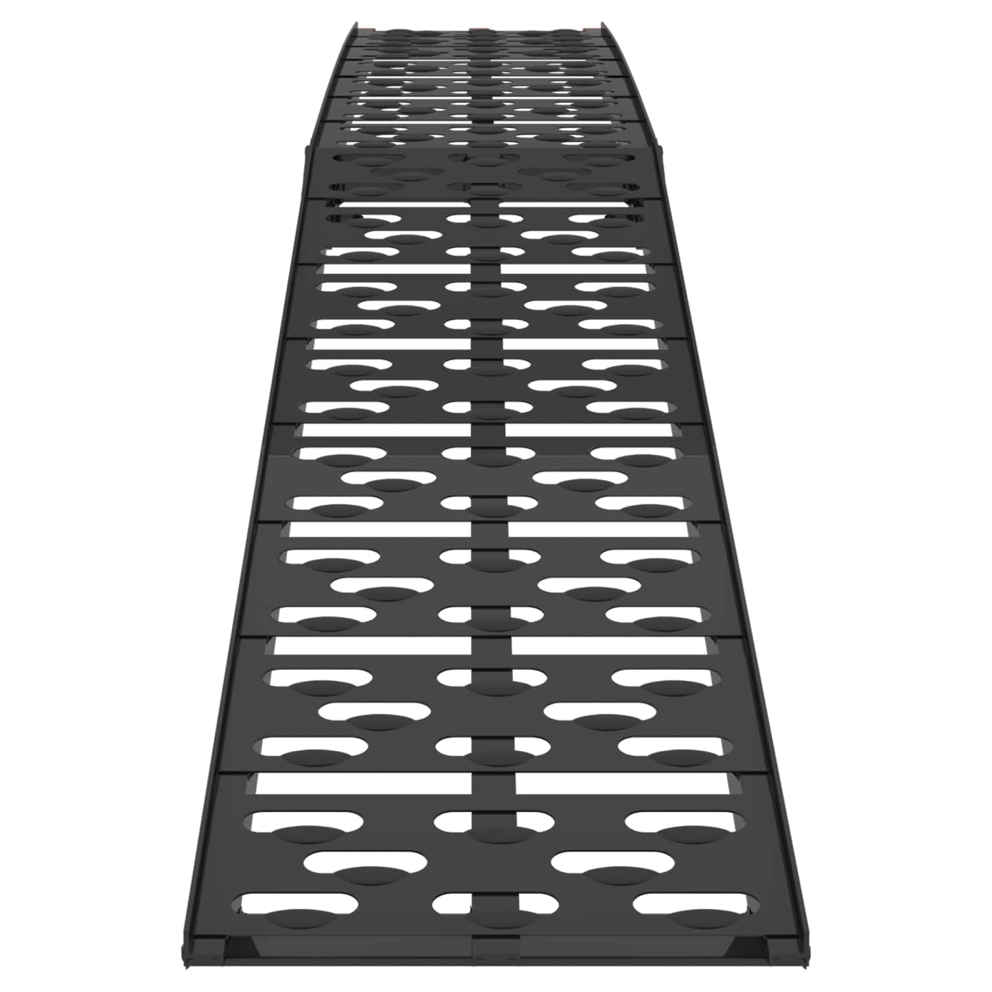 Foldable Motorcycle Ramp 340 kg per ramp 2 pcs Black