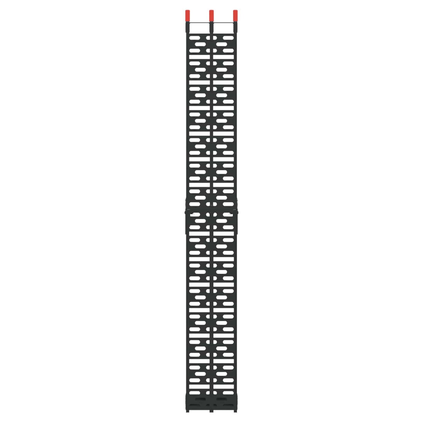 Foldable Motorcycle Ramp 340 kg per ramp 2 pcs Black
