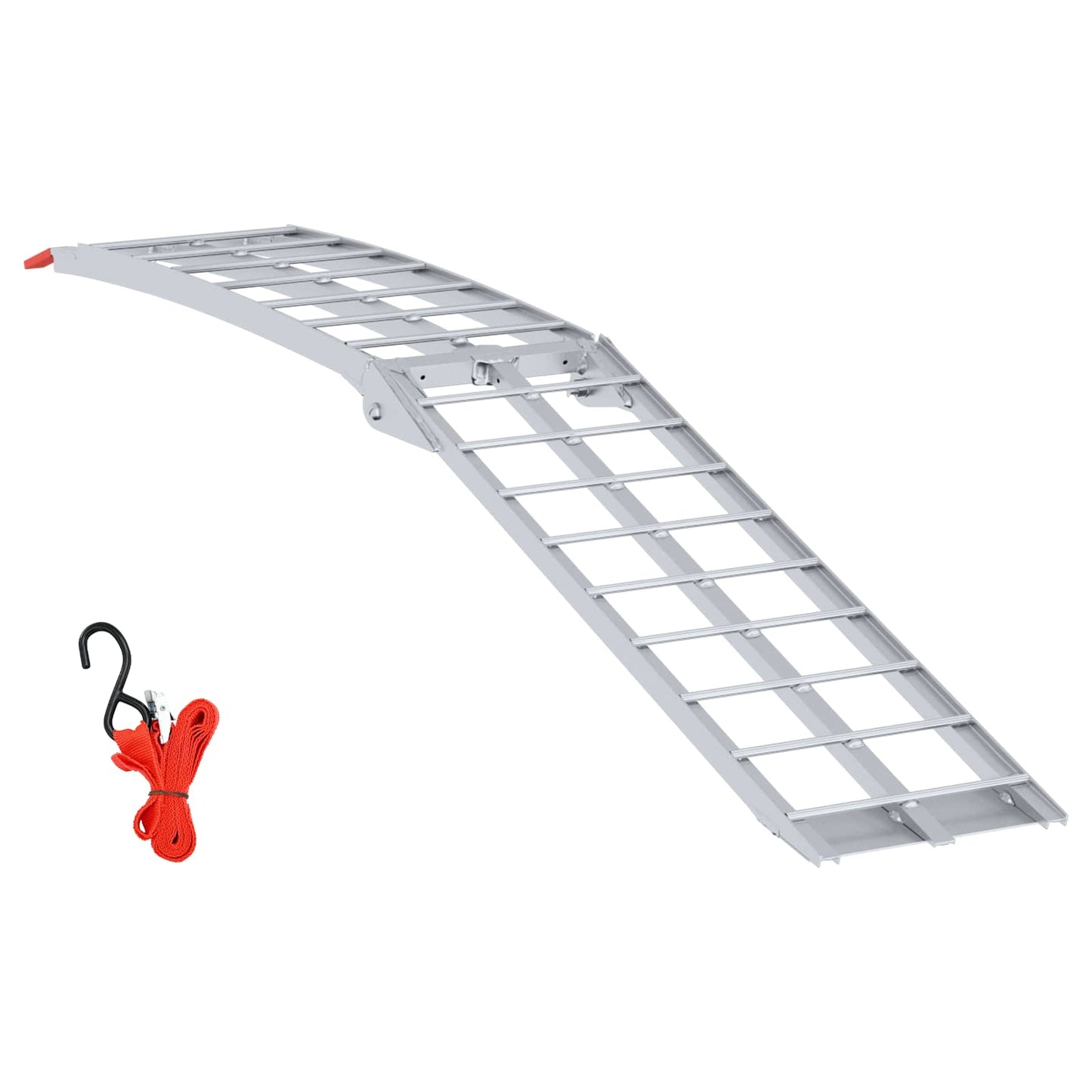 Motorcycle Ramp Silver 340 kg per piece Aluminium