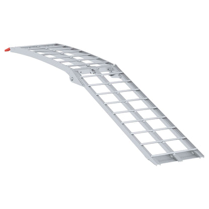 Motorcycle Ramp Silver 340 kg per piece Aluminium